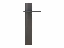 Web furniture Perchero de pared 4 ganchos estante vestíbulo diseño moderno Magic Jako Ardesia