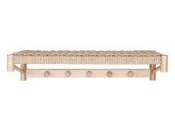 Discount Perchero de Pared Abano, Marrón, 31x78x17 cm, Kendra Home Perchero