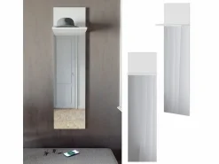 Outlet Perchero de pared 36x21.6x135 siri Perchero