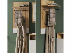 Vicco Perchero de pared /artesano 44x25.6x83 selena