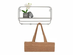 Best Perchero de Pared Feira, , 15x45x25 cm, Kendra Home Gris