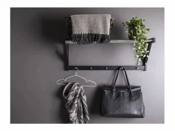 Discount Perchero de Pared Padova, , 78x32x34 cm, Kendra Home Negro