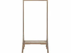 Made In Meubles Perchero de ratán con estante Rattan - Estilo bohemio y vintage -
