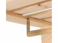 Hot Perchero de ropa de madera maciza de pino 110x38x170 cm ES202651 Mueble Perchero