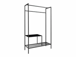 Perchero de Suelo Vita, , 38x101x170 cm, Kendra Home Negro