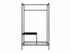 Perchero de Suelo Vita, , 38x101x170 cm, Kendra Home Negro