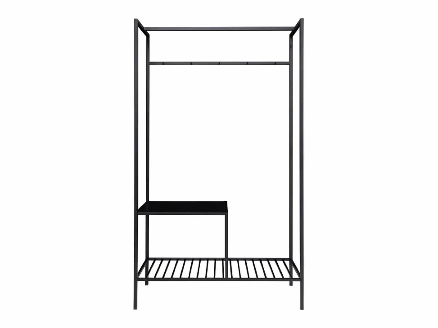 Perchero de Suelo Vita, , 38x101x170 cm, Kendra Home Negro