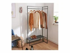 Sale Perchero metálico 80 x 165 cm STRADA Burro Para Ropa
