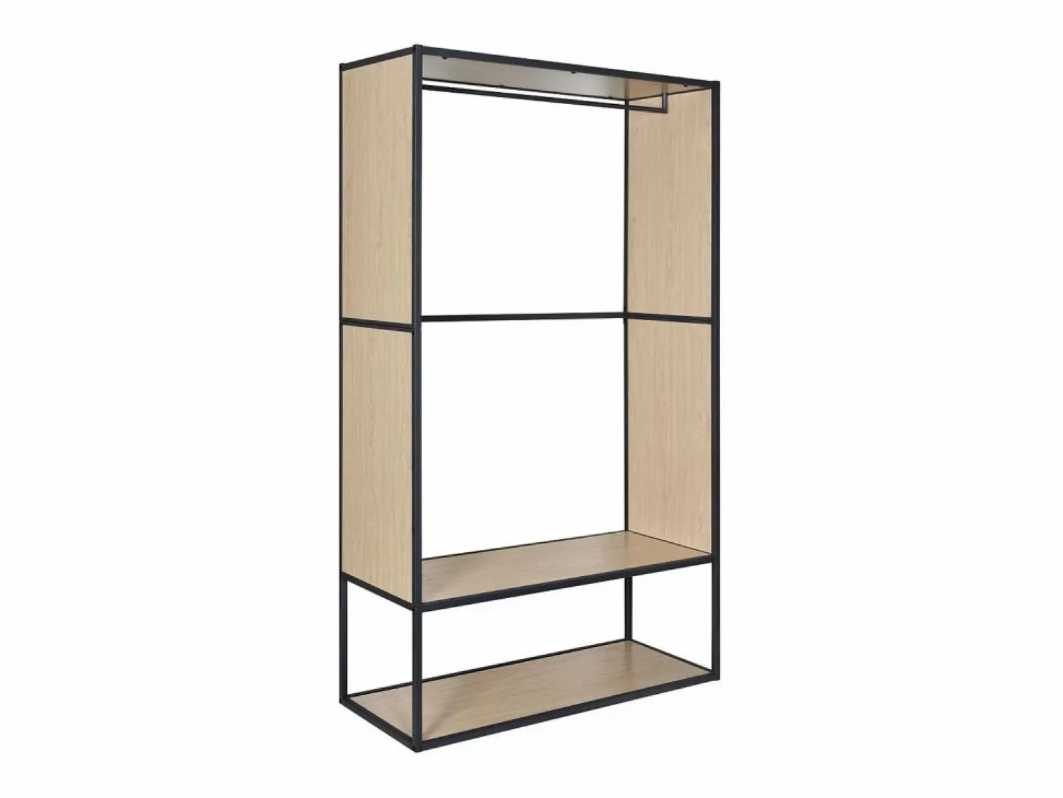New Perchero reversible de madera y metal OSLO Armario Abierto, Vestidor