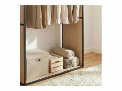 New Perchero reversible de madera y metal OSLO Armario Abierto, Vestidor