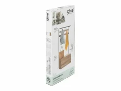 New 5five Perchero Zapatero Jano Color Roble 80x175 cm Entrada Mueble Beige