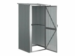 Garden Furniture Perdir Cobertizo de jardín acero galvanizado 118,5x97x209,5 cm