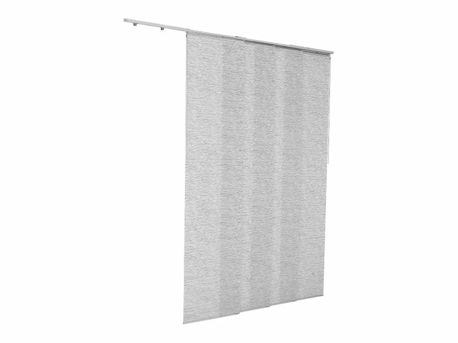 Clearance Persiana de Paneles SucceBuy con Riel Extensible, 116-218 cm de Ancho, Panel Japonés Vertical Ajustable hasta 243 cm de Altura, Persianas De Interior
