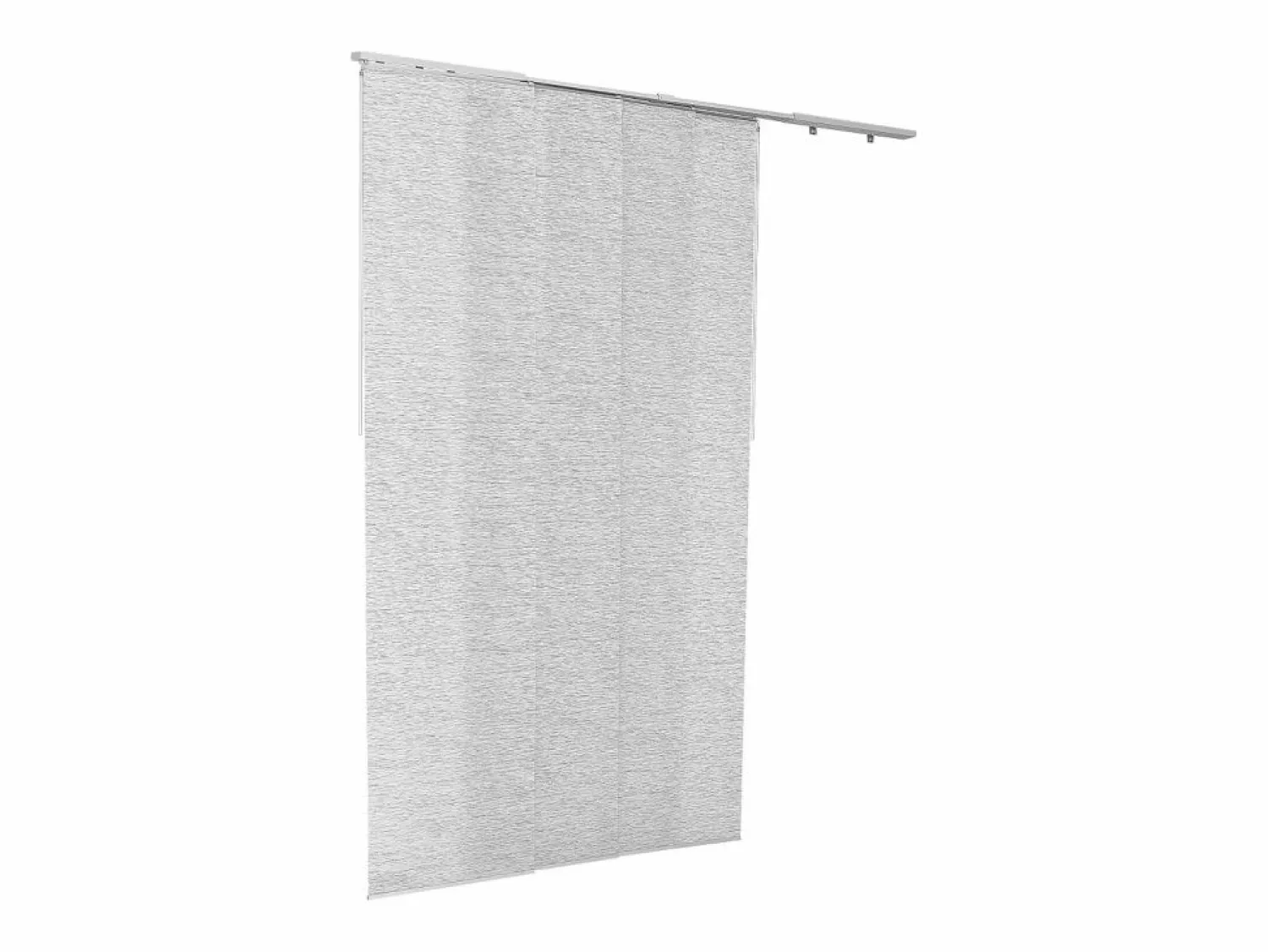Clearance Persiana de Paneles SucceBuy con Riel Extensible, 116-218 cm de Ancho, Panel Japonés Vertical Ajustable hasta 243 cm de Altura, Persianas De Interior