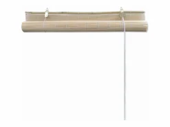 Outlet Persiana enrollable de bambú natural 100 x 160 cm para ventana con protección visual 4102140 Estor Y Toldo