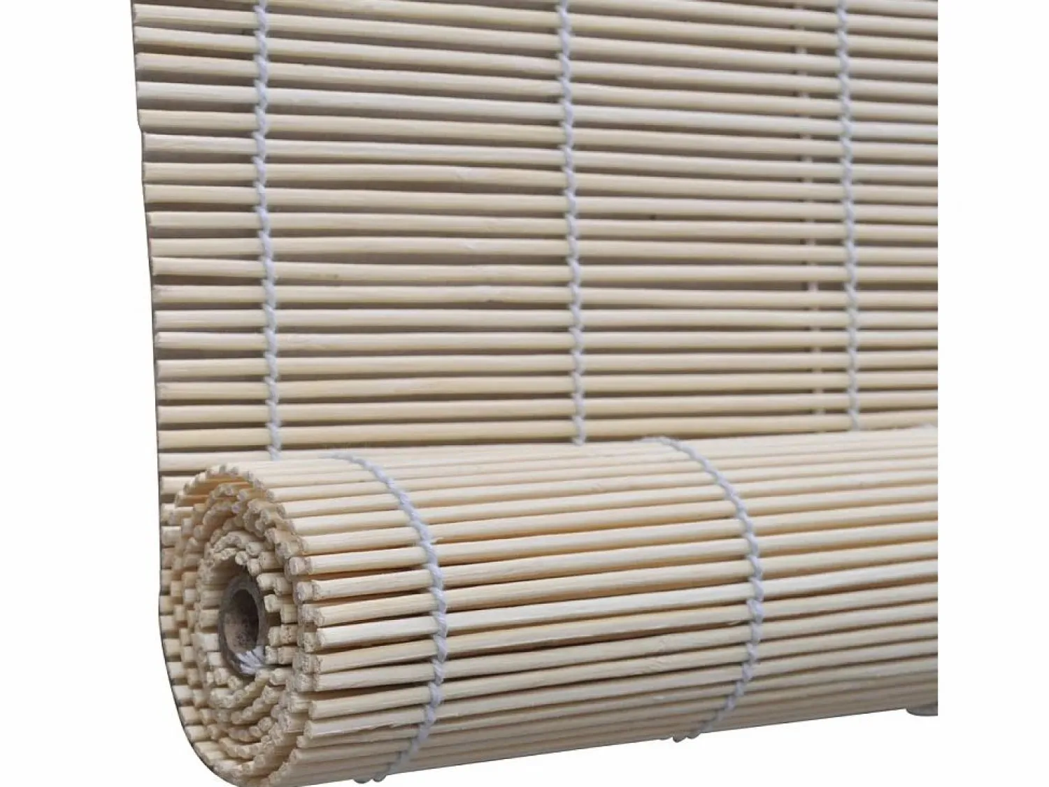 Outlet Persiana enrollable de bambú natural 100 x 160 cm para ventana con protección visual 4102140 Estor Y Toldo