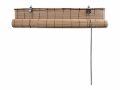 Best Helloshop26 Persiana enrollable de bambú marrón 150 x 220 cm cortina para ventana contraventana de privacidad 4102150 Marru00f3n