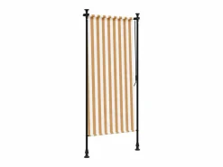 Online Persiana enrollable exterior tela acero y blanco ES505511 Estor Y Toldo