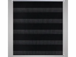Discount Persiana enrollable filtrante de luz negra de 100 x 175 cm cortina para ventana persiana de privacidad 4102106 Estor Y Toldo