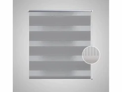 Outlet Helloshop26 Persiana enrollable filtrante de luz 80 x 175 cm cortina para ventana persiana de privacidad 4102097 Gris