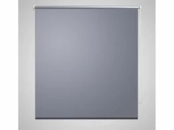 Hot Persiana enrollable opaca gris de 140 x 175 cm cortina para ventana persiana de privacidad 4102029 Estor Y Toldo