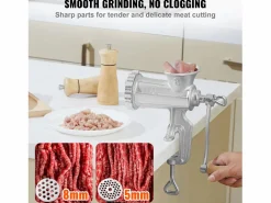 Discount Picadora De Carne Manual SucceBuy, De Hierro Fundido Resistente Con Abrazadera De Mesa De Acero