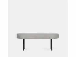 Clearance Pie de cama de Tela 38 x 97- Mena Gris