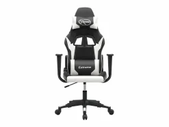 Sale piezas Silla gaming cuero sintético y blanco Silla Gaming