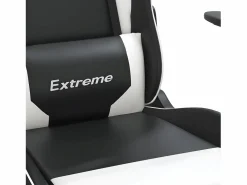 Sale piezas Silla gaming cuero sintético y blanco Silla Gaming