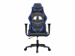 Clicnbuy piezas Silla gaming cuero sintético y azul