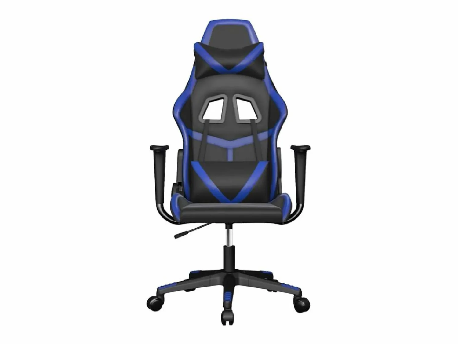 Clicnbuy piezas Silla gaming cuero sintético y azul
