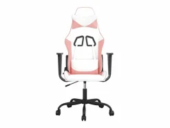 Clicnbuy piezas Silla gaming cuero sintético y rosa