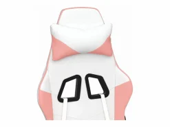 Clicnbuy piezas Silla gaming cuero sintético y rosa