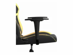 Clicnbuy piezas Silla gaming de masaje cuero sintético negro y