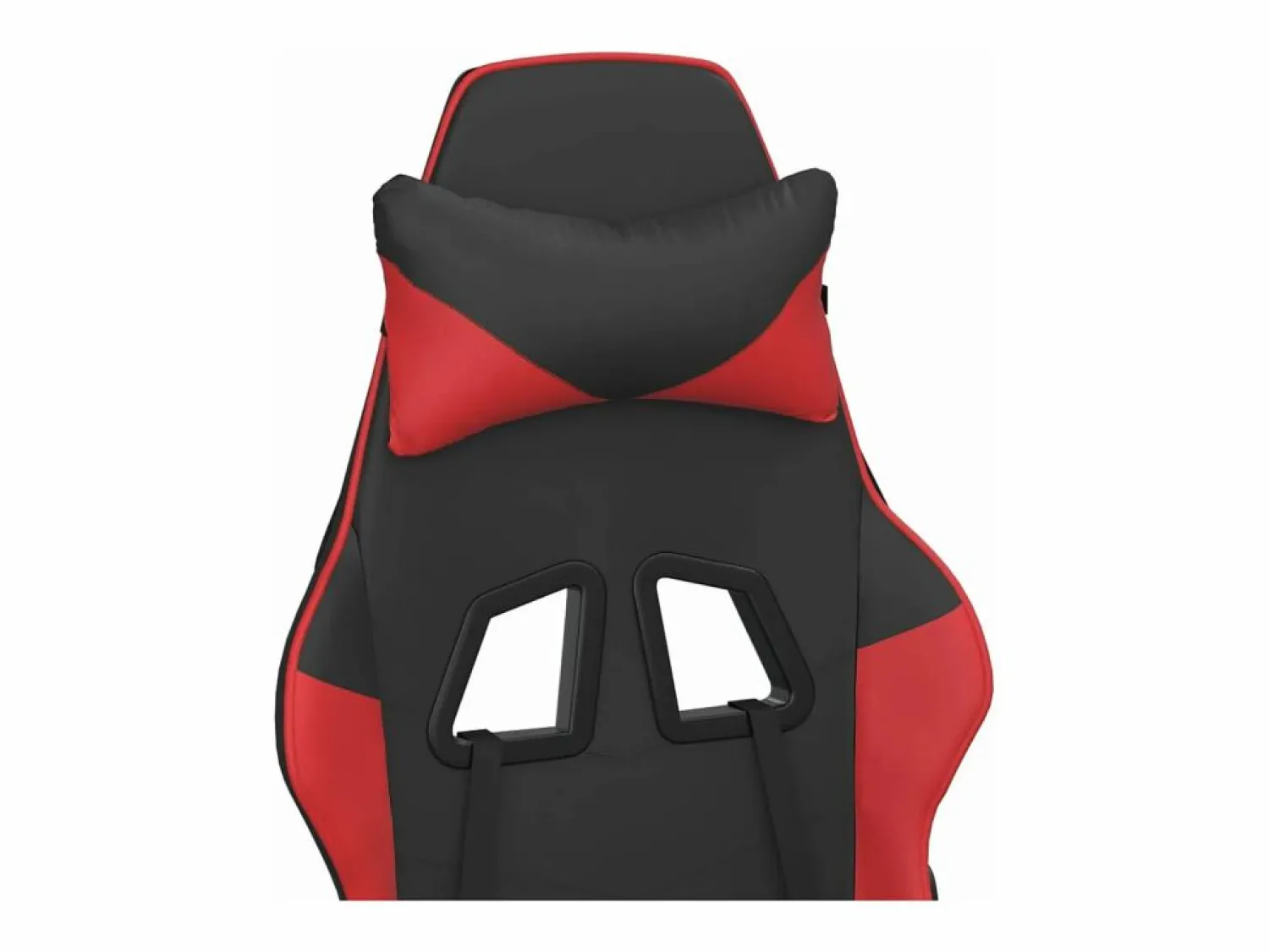 Clicnbuy piezas Silla gaming de masaje cuero sintético negro y