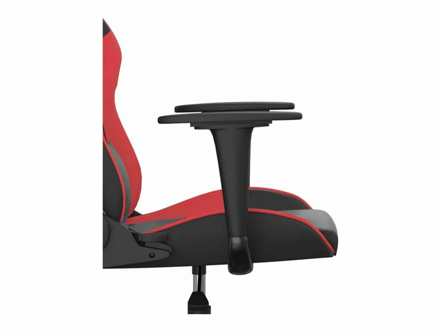 Clicnbuy piezas Silla gaming de masaje cuero sintético negro y