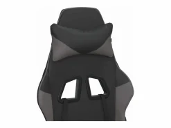 Discount Clicnbuy piezas Silla gaming de masaje cuero sintético negro y Gris