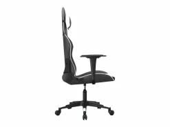Clicnbuy piezas Silla gaming de masaje cuero sintético negro y