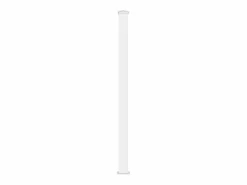 Clearance EXPERTLAND Pilar para portón de aluminio - L15 cm x Alt. 190 cm - - NERETO Blanco