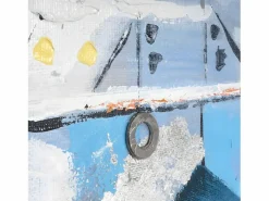 Best Pintura al óleo barcos pintados a mano Cuadro