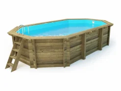 Habitat et jardin Piscina de madera "Florida" - 6.57 x 4.57 x 1.31 m