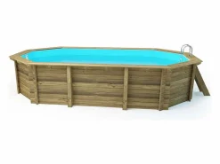 Habitat et jardin Piscina de madera "Florida" - 6.57 x 4.57 x 1.31 m