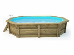 Habitat et jardin Piscina de madera 