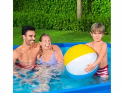Sale Piscina desmontable Deluxe Splash Frame Pool 3300L forma rectangular 66x300x201 cm Piscina Tubular