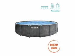 Discount Piscina desmontable Prism Frame Greywood 24311L con depuradora Ø549x122 cm Piscina Tubular