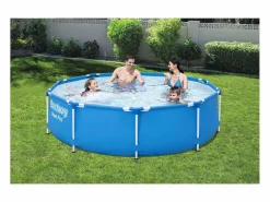 Bestway Piscina Desmontable Tubular Steel Pro 305x76 cm Depuradora de Cartucho de 1.249 litros/hora