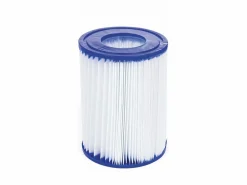 Discount Bestway Piscina Desmontable Tubular Power Steel 404x201x100 cm Depuradora Cartucho 2.006 L/H y Escalera Gris