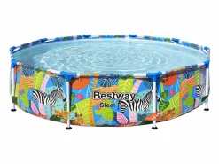 Discount Piscina Steel Pro con estructura 305x66 cm ES373703 Multicolor