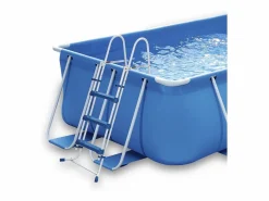 Habitat et jardin Piscina tubular - LUDO 1 - 4 x 2 x 1 m - Filtración cartucho