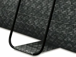 Vente-unique Piscina tubular ovalada gris oscuro con filtro de cartucho - D424 x Alt. 100 - SALAMANQUE